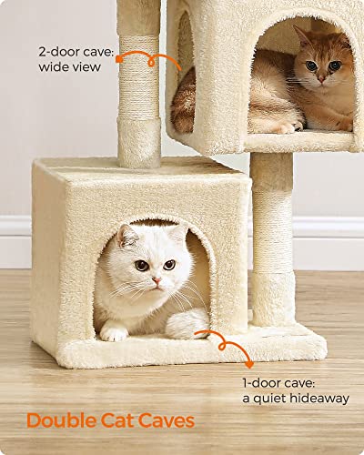 Cat Tree 26.4 (S (15.7"L x 11.8"W x 26.4"H) / Beige)