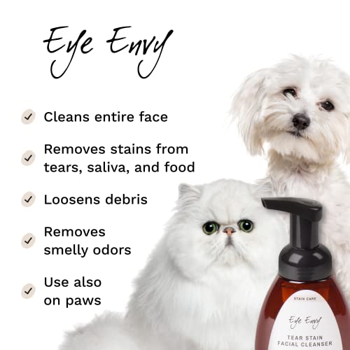 Tear Stain Facial Cleanser for Dogs and Cats. Washes Away Crusty Eye Debris (128 fl. oz.)