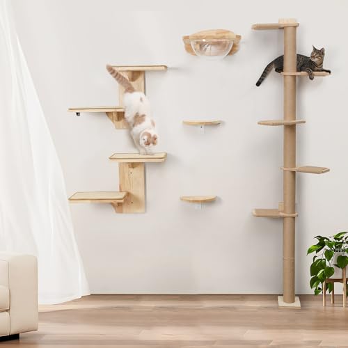 Cat Wall Shelves (Sisal mat)