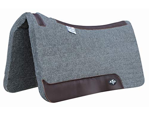 Sports Medicine Products Deluxe 100% Wool Saddle Blanket Pad 1.25" (Without Fleece)