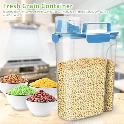 Rice Storage Container (6L/Blue)