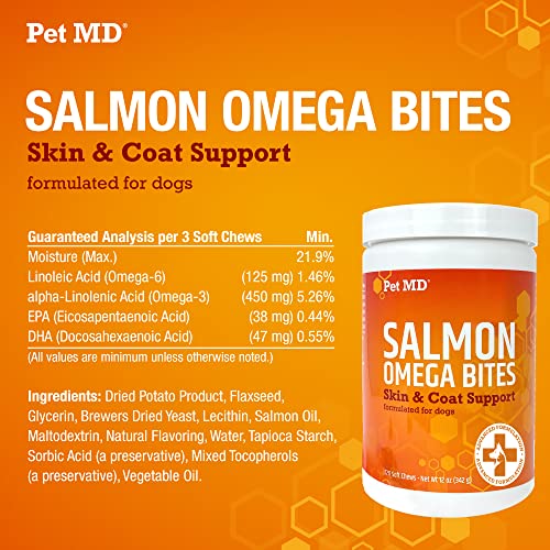 Salmon Oil Chews for Dogs (120ct)