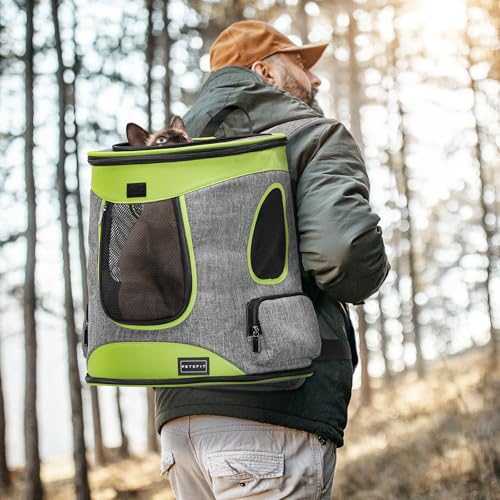 Pet Backpack Carrier Easy (Green)