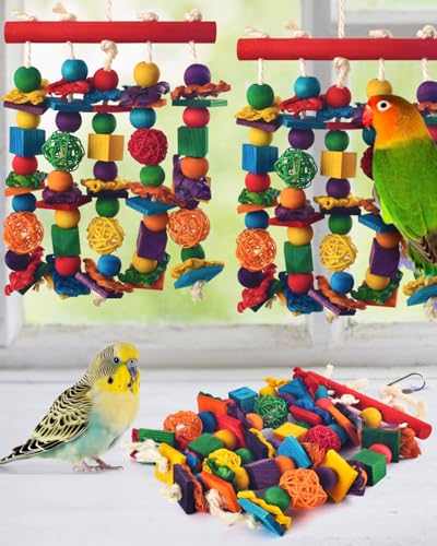 Bird Toys 3PCS Parrot Foraging Hanging Toy (3 PCS)