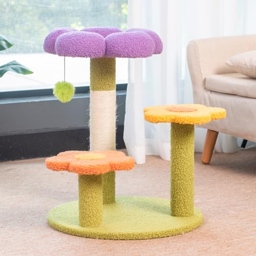 Flower Cat Trees (17.5" / Colorful Flower)