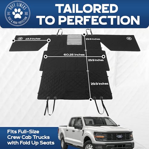 XL Dog Hammock for Truck (Molle System / Black)