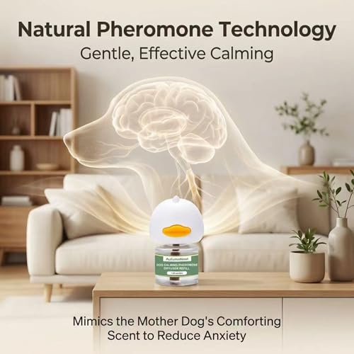 4 Pack Dog Calming Diffuser Kit (Duck Diffuser (with Light))