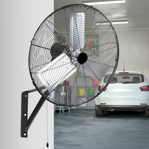 24in. 6500 CFM High Velocity Wall Mounted Fan (24 inch)