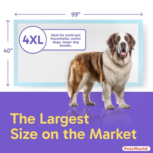 Mega Sized Dog Pee Pads (40 Count)