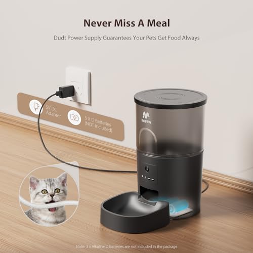 5L Automatic Cat Feeder with Camera