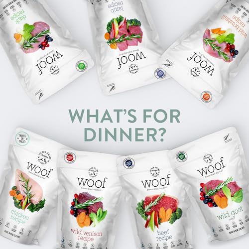 Woof Freeze Dried Dog Food (1.76 Ounce (Pack of 1))