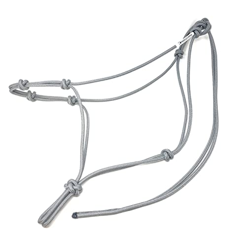 Horse Rope Training Halter (Grey / Mule)