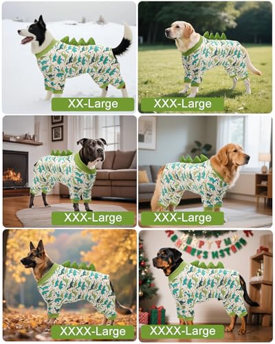 Dinosaur Costume Dog Pajamas (XXX-Large / Dinos#5)