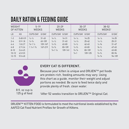 Grain Free WHOLEPREY Dry Cat Food Kitten Recipe 4lb Bag (4 Pound (Pack of 1))