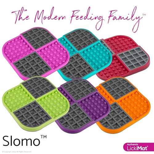 Slomo Cat Slow Feeder Lick Mat (Green)