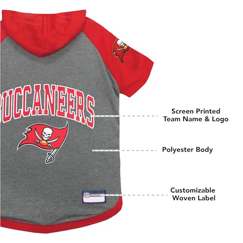 Tampa Bay Buccaneers Hoodie Tee Shirt (X-Small / Tampa Bay Buccaneers)