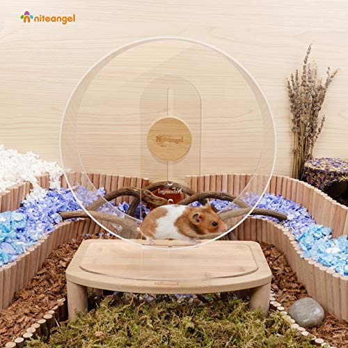 Silent Hamster Exercise Wheel (Large - Wider Version)
