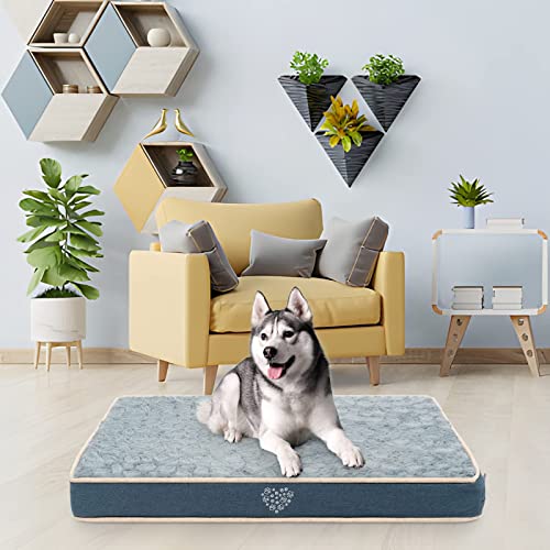 Waterproof Reversible Crate Mat Cool (L / Navy)