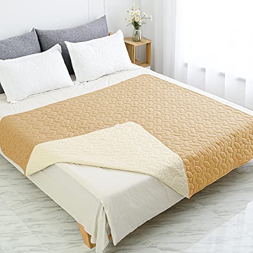 Waterproof Pet Bed Cover Anti (30x80 Inch (Pack of 1) / Sand)