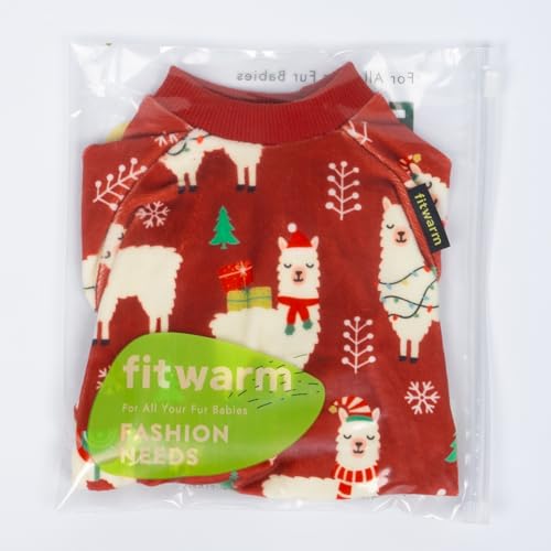 Christmas Alpaca Dog Pajamas (Alpaca / Small)