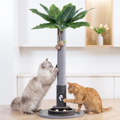 35"Cat Scratching Posts (Grey)