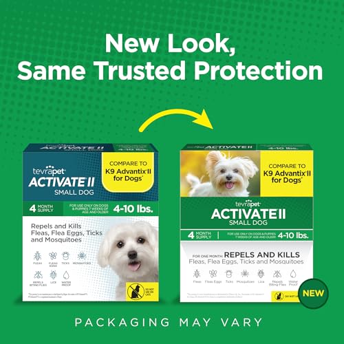 Activate II Flea and Tick Prevention for Small Dogs (Small)
