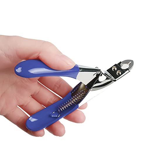 Dog Cat Pets Nail Clippers (Blue)