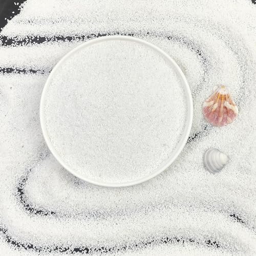 Aquarium White Sand (White-XXS / 10 LB)