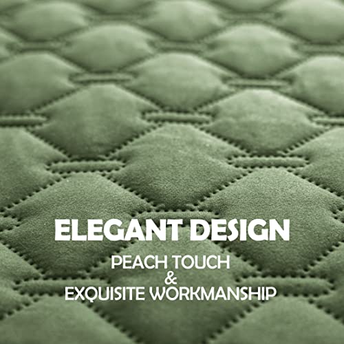 Waterproof Pet Couch Cover (30x80 Inch (Pack of 1) / Dark Green/Light Green)