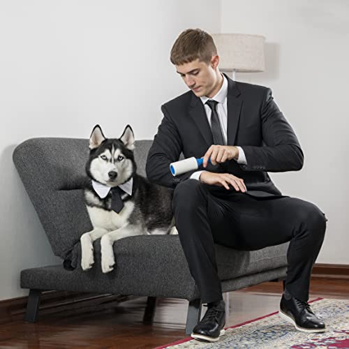 Extra Sticky Lint Roller Mega Value Set 600 Sheets for Pet Hair Removal