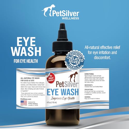 Dog Eye Wash Natural Relief