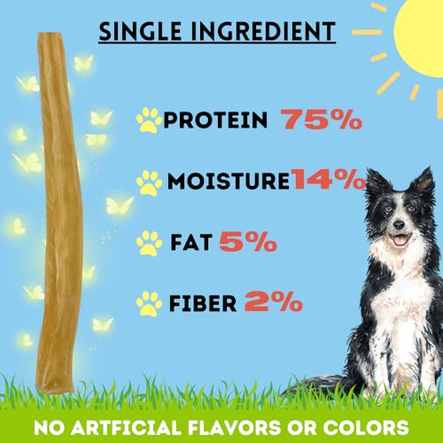 12 Inch Beef Collagen Rolls for Dogs