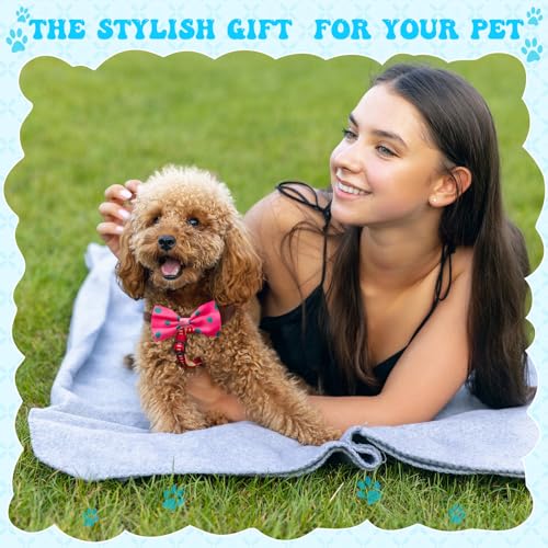 50 Pcs Fruit Print Dog Bow Ties