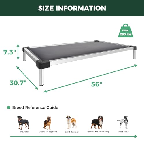 TitanNest Padded Chew (Gray / X-Large Dog (56.0"L x 31.0"W x 7.3"H))