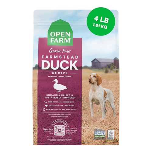 Grain Free Dry Dog Food (4 Pound (Pack of 1))