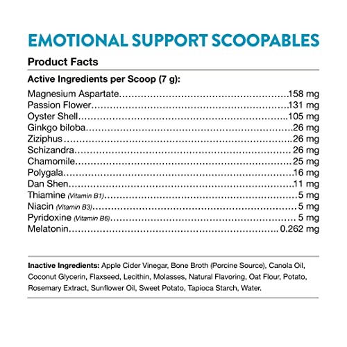 Emotional Support Scoopables for Dogs Food Topper
