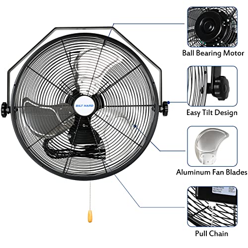 4300 CFM 18 in. Industrial Wall Mount Fan (18 inch)