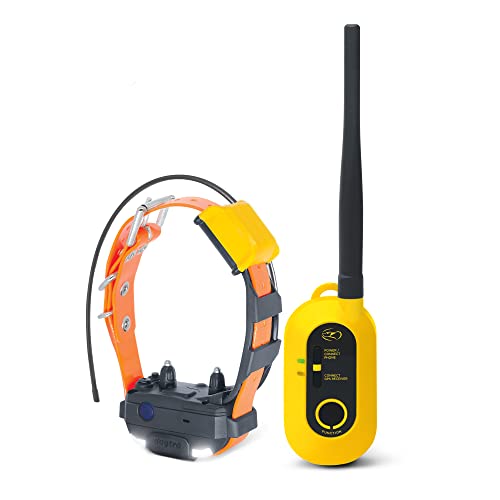 Pathfinder 2 Mini GPS Dog Tracker e Collar 4 Mile Long Range LED Light No Monthly Fees Free App Waterproof Smartwatch Control Based Real Time Tracking Multiple Dogs Smartphone Required (Pathfinder 2 / 25 lbs and up)