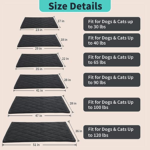 Indestructible Dog Bed (Black / Small (18" x 29"))