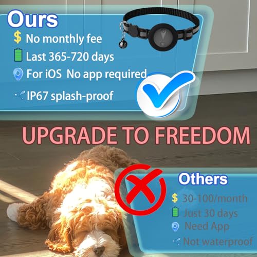 Pet GPS Tracker for Cats & Dogs (black 3)