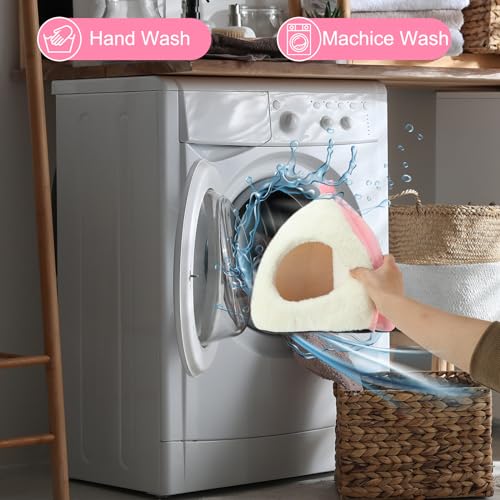 Guinea Pig Bed Hideout (White+Pink)