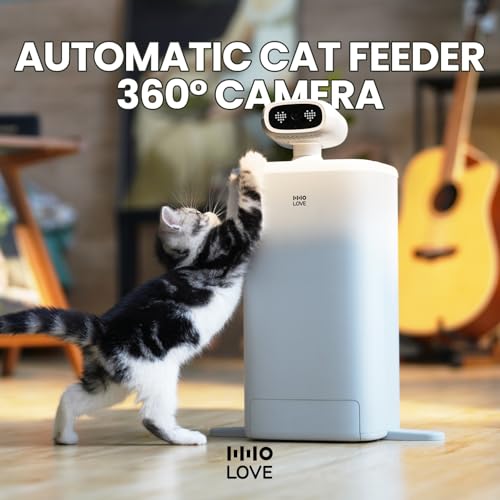 Automatic Cat Feeder with Camera AI (Grey 2)