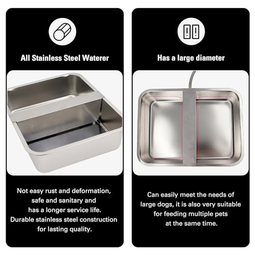 4 Gal Automatic Dog Water Bowl