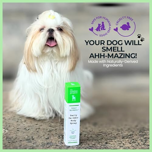 DAILY RE FRESH Dog Deodorizing Spray & Skin and Coat Refresher