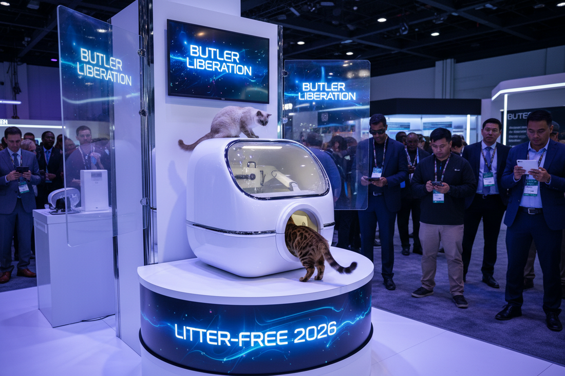 Cat Litter-Free 2026: The "Butler Liberation" Revolution at CES 2026