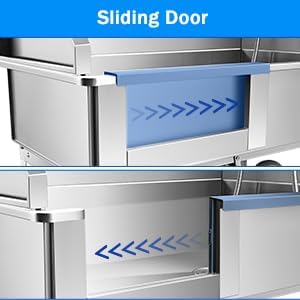 34'' Dog Washing Station for Small Dogs Grooming Tub Bathing Station Professional Pet Wash Station Bathtub for Home with Sliding Door, Faucet, Steps - Pet Explorer