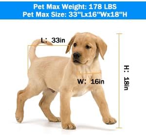 34'' Dog Washing Station for Small Dogs Grooming Tub Bathing Station Professional Pet Wash Station Bathtub for Home with Sliding Door, Faucet, Steps - Pet Explorer