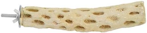 Mineral Perch - Healthy Natural Cage Accessory Toy for Chewing Animals - Squirrels, Chinchillas, Degus, Prairie Dogs, Rats, Hamsters, Mice, Parrots & Other Small Pets