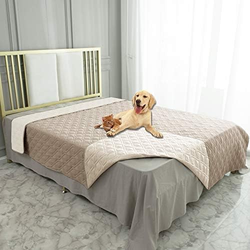 Ameritex Waterproof Dog Bed Cover Pet Blanket for Furniture Bed Couch Sofa Reversible - Pet Explorer