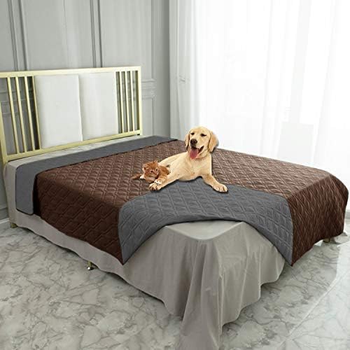 Ameritex Waterproof Dog Bed Cover Pet Blanket for Furniture Bed Couch Sofa Reversible - Pet Explorer